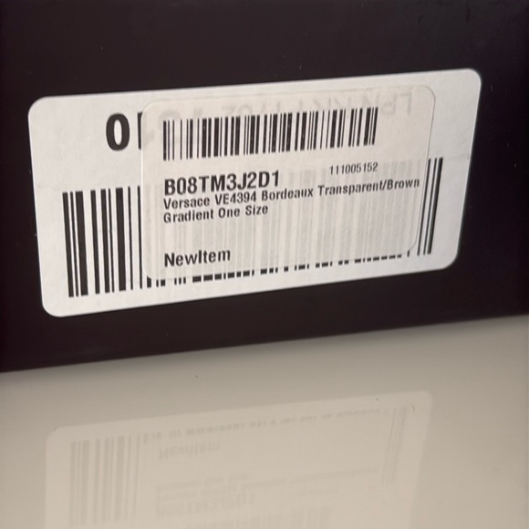 Versace Bordeaux Red Cat Eye Sunglasses VE4394 - Picture 8 of 13